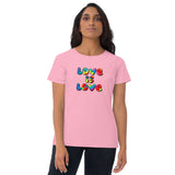 Love is Love - Women's short sleeve t-shirt