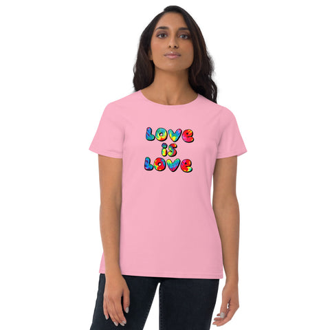 Love is Love - Women's short sleeve t-shirt