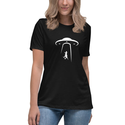 Dino Abduction - Women's Relaxed T-Shirt