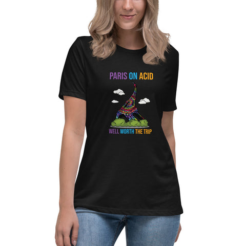 Paris On Acid - Women's Relaxed T-Shirt