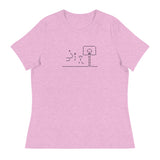 Basketball Dunking - Women's Relaxed T-Shirt