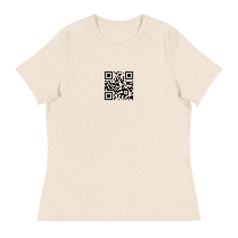 QR Code - Women's Relaxed T-Shirt