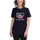 America Now Bidenesque - Women's Relaxed T-Shirt