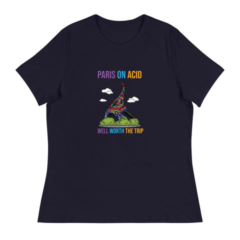 Paris On Acid - Women's Relaxed T-Shirt