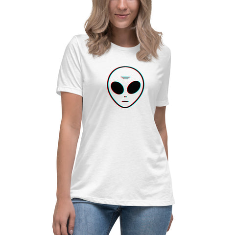 Alien Head - Women's Relaxed T-Shirt