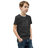 Basketball Dunking - Youth Short Sleeve T-Shirt