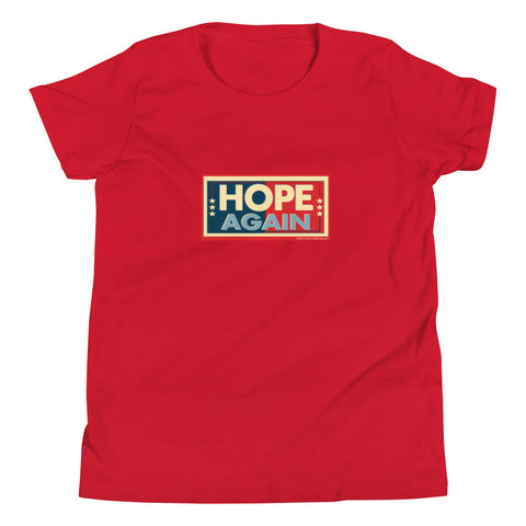 Hope Again - Youth Short Sleeve T-Shirt - Unminced Words