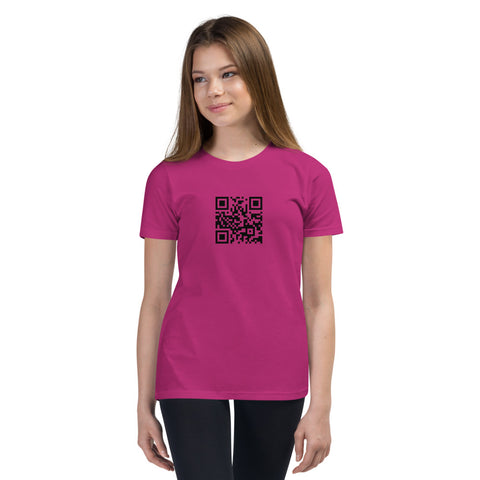 QR Code - Youth Short Sleeve T-Shirt